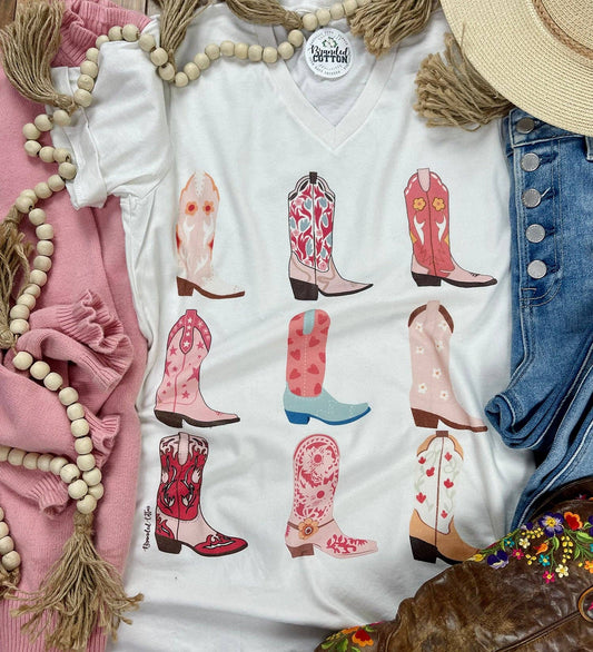 Boots Repeat Tee: L